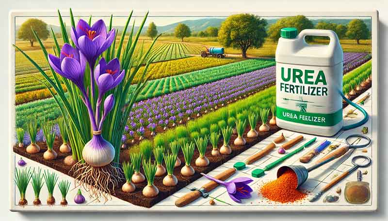 urea fertilizer for saffron