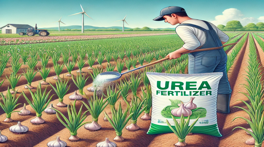 Urea Fertilizer for Garlic